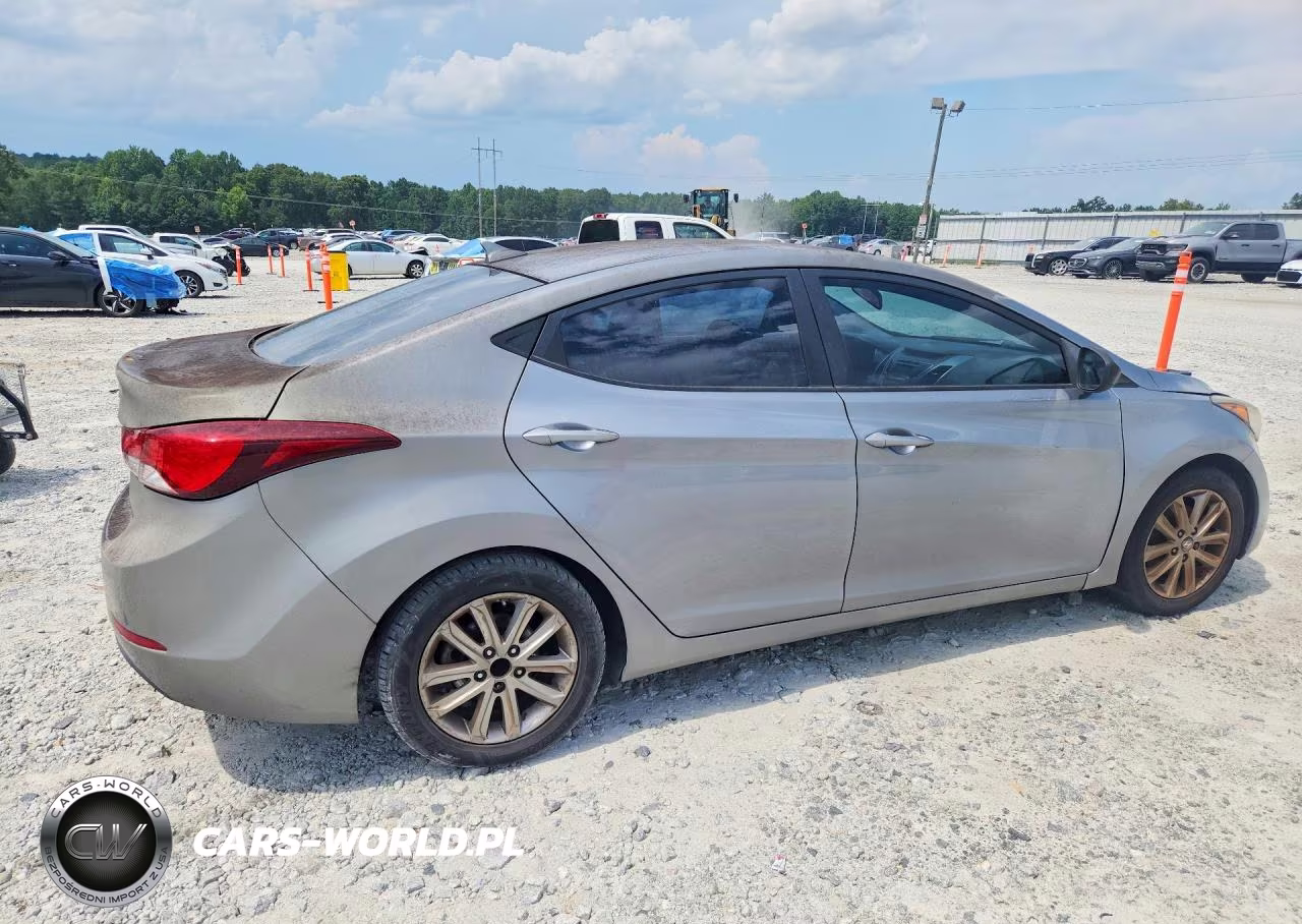 2015 Hyundai Elantra Se VIN:KMHDH4AE6FU450485 - 3