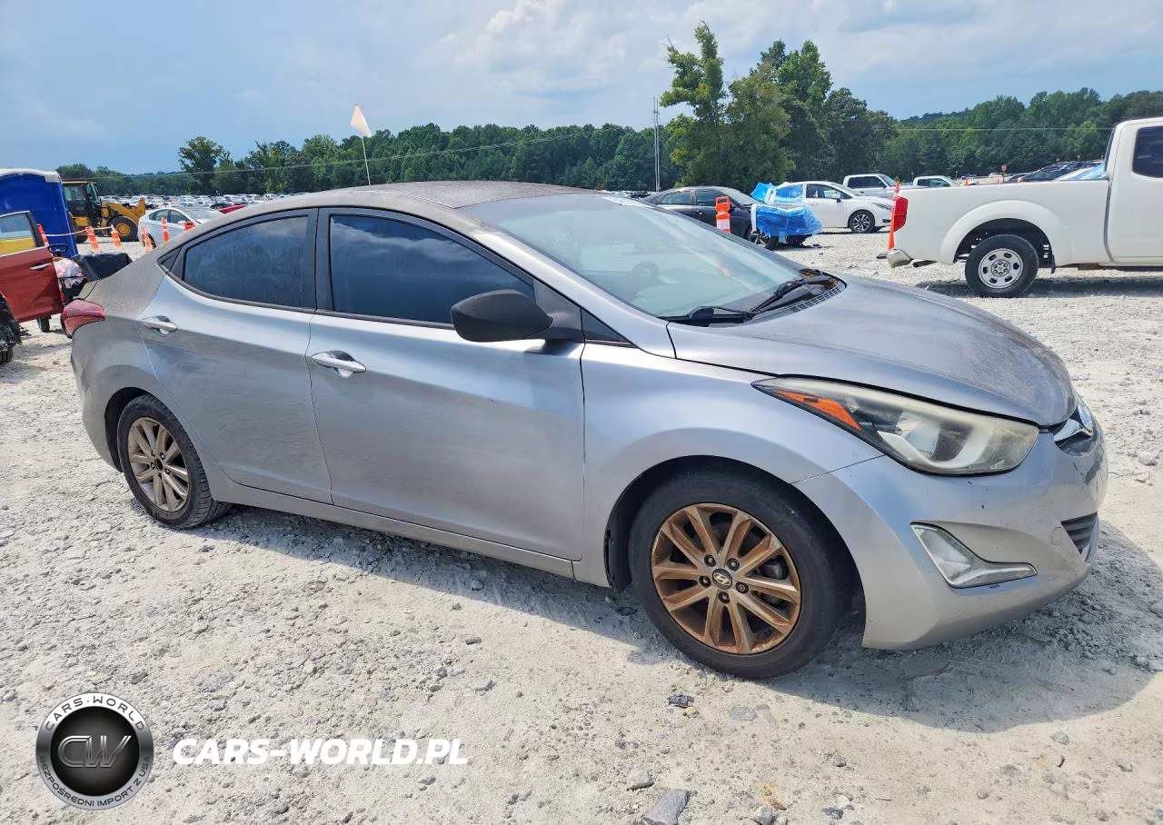 2015 Hyundai Elantra Se VIN:KMHDH4AE6FU450485 - 4
