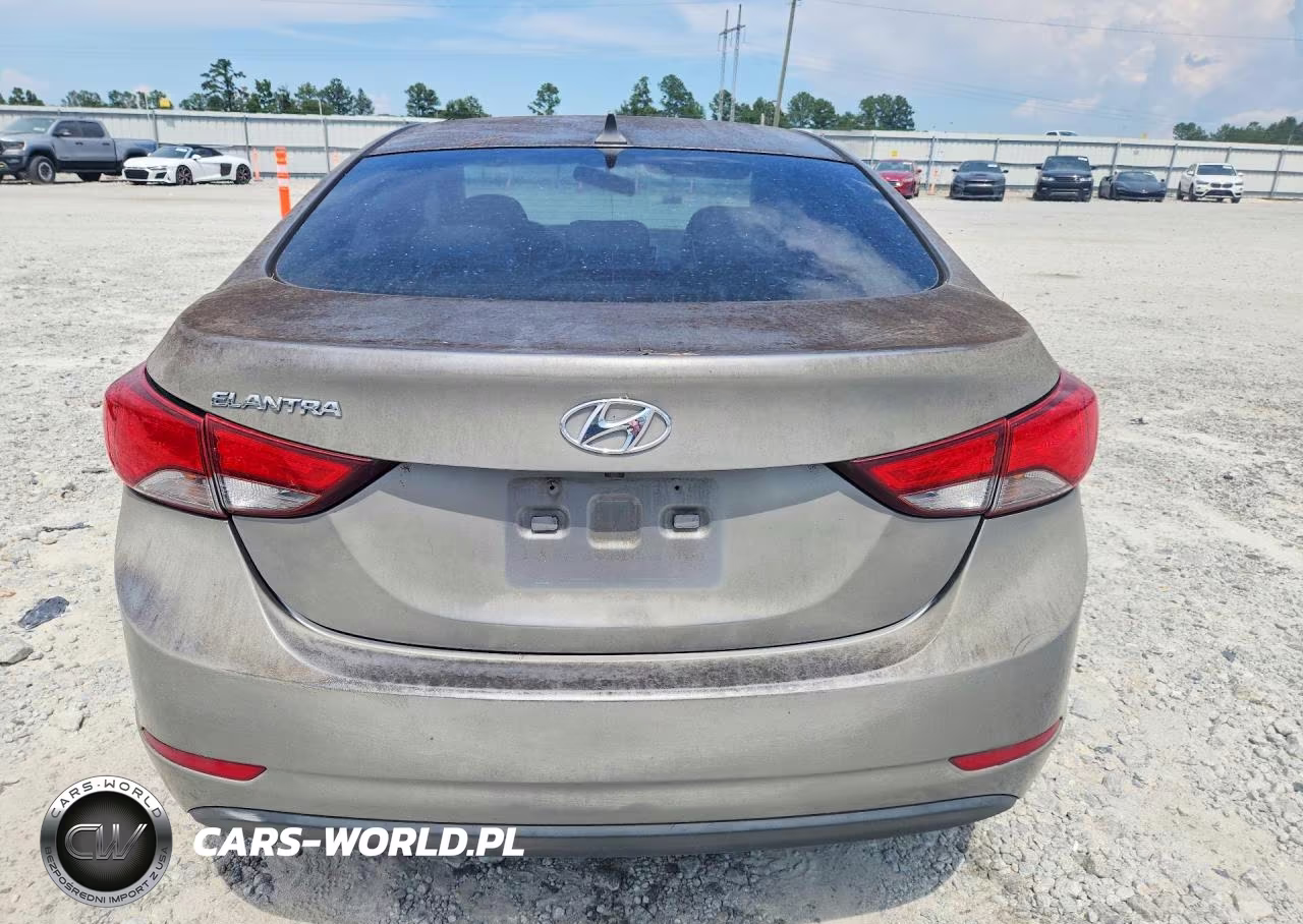 2015 Hyundai Elantra Se VIN:KMHDH4AE6FU450485 - 6