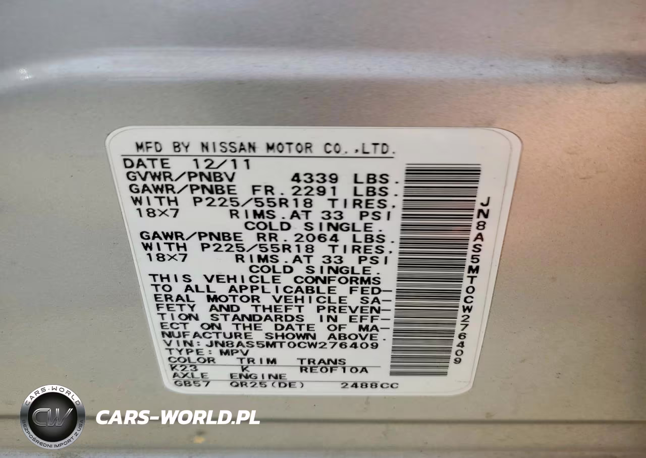 2012 Nissan Rogue S VIN:JN8AS5MT0CW276409 - 13