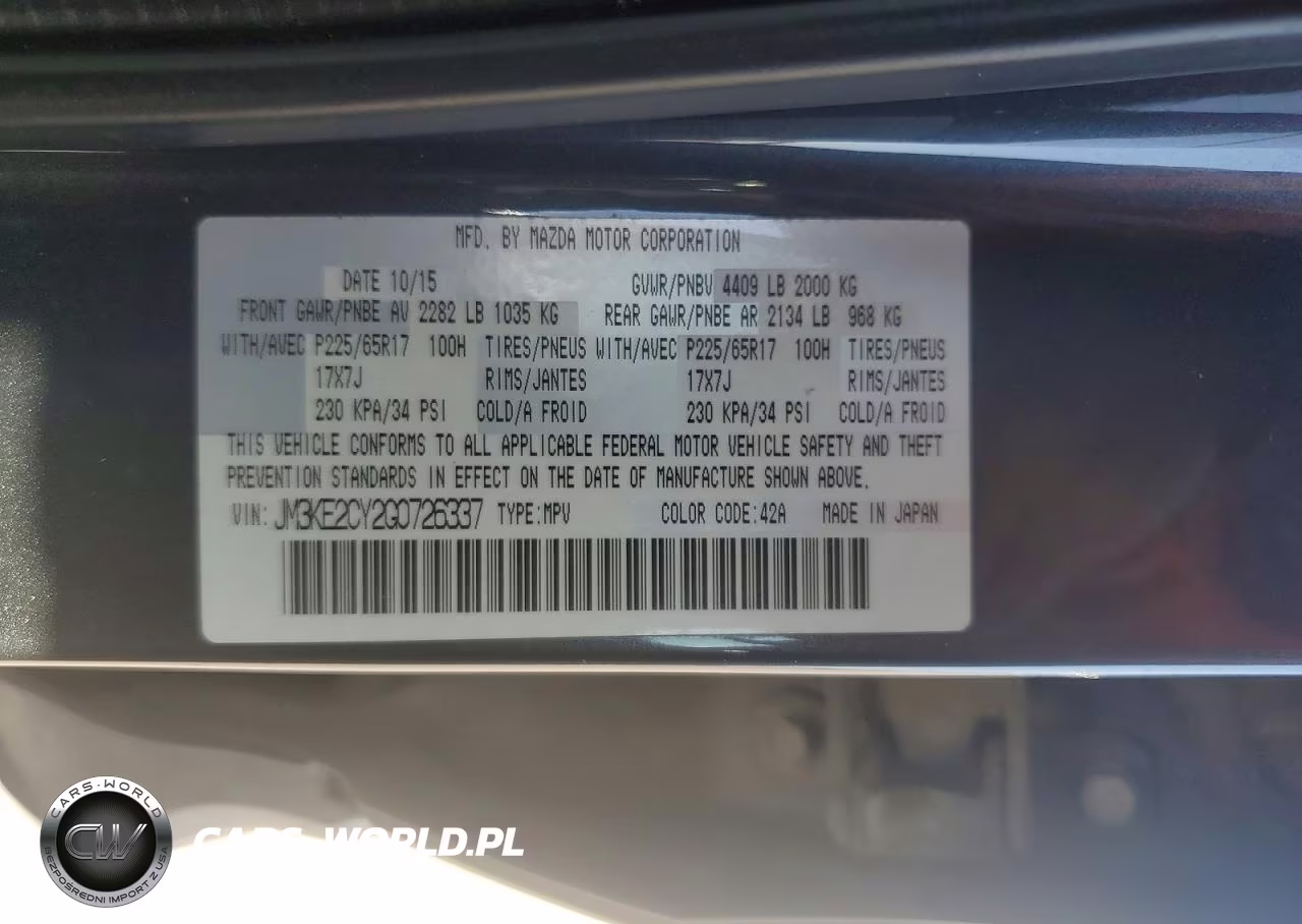 2016 Mazda Cx-5 Touring VIN:JM3KE2CY2G0726337 - 12