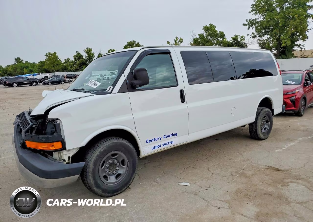 2019 Chevrolet Express G3500 Lt VIN:1GAZGPFG1K1296507 - 1
