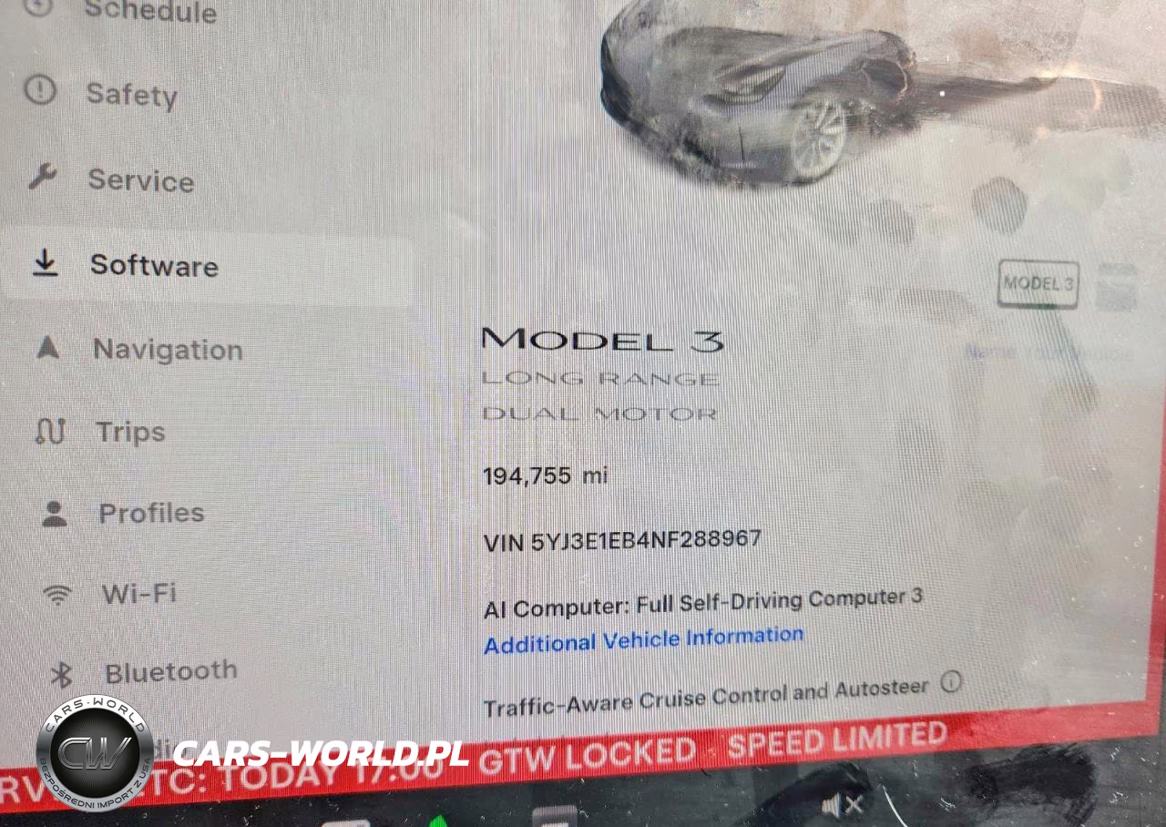 2022 Tesla Model 3 VIN:5YJ3E1EB4NF288967 - 9
