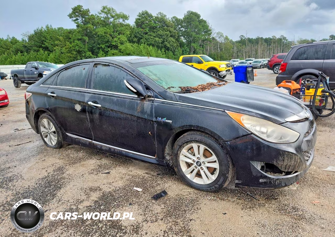 2014 Hyundai Sonata Hybrid VIN:KMHEC4A42EA102306 - 4