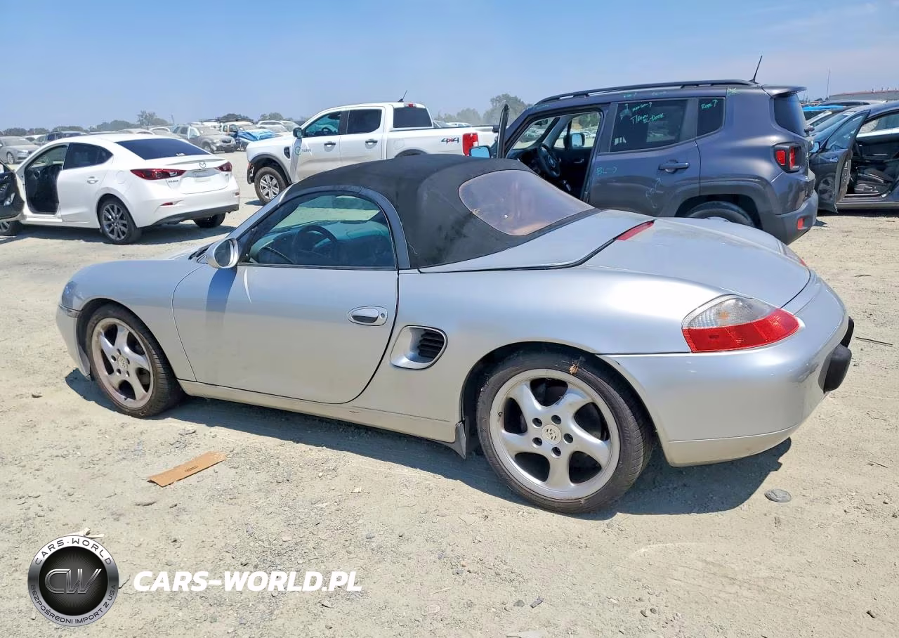2000 Porsche Boxster VIN:WP0CA2989YU624592 - 2