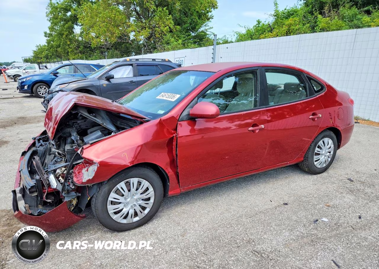 2008 Hyundai Elantra Gls VIN:KMHDU46D78U533647 - 1