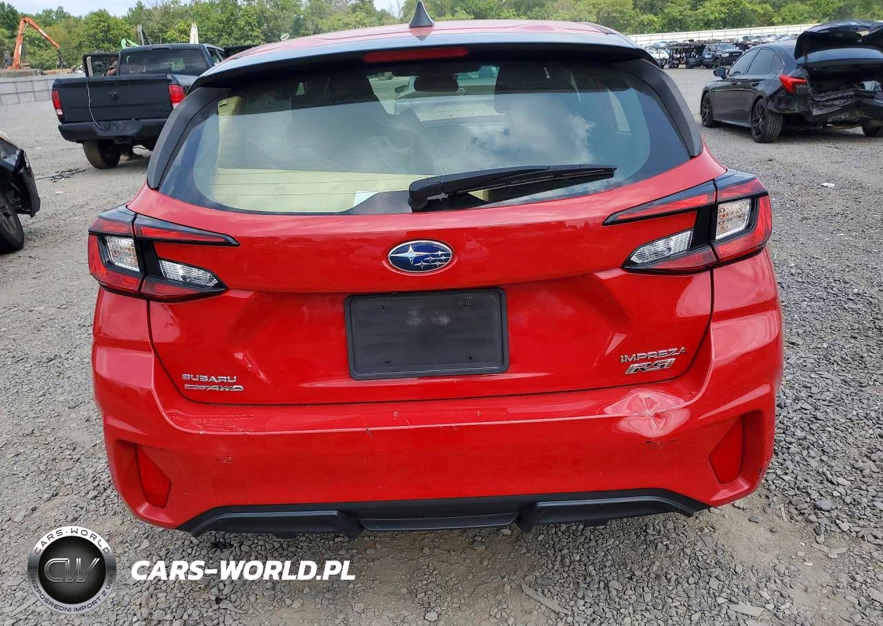 2024 Subaru Impreza Rs VIN:JF1GUHJC8R8300013 - 6