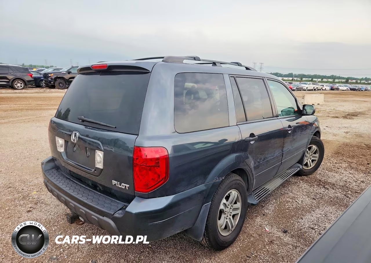 2005 Honda Pilot Exl VIN:2HKYF18795H522824 - 3