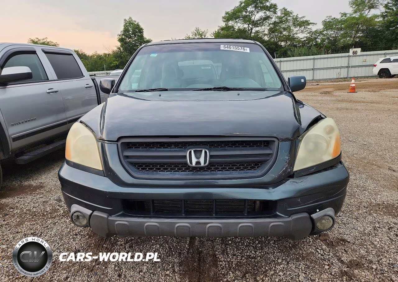 2005 Honda Pilot Exl VIN:2HKYF18795H522824 - 5
