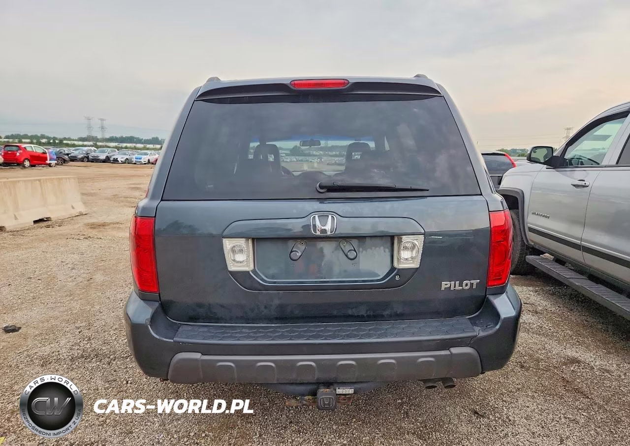 2005 Honda Pilot Exl VIN:2HKYF18795H522824 - 6