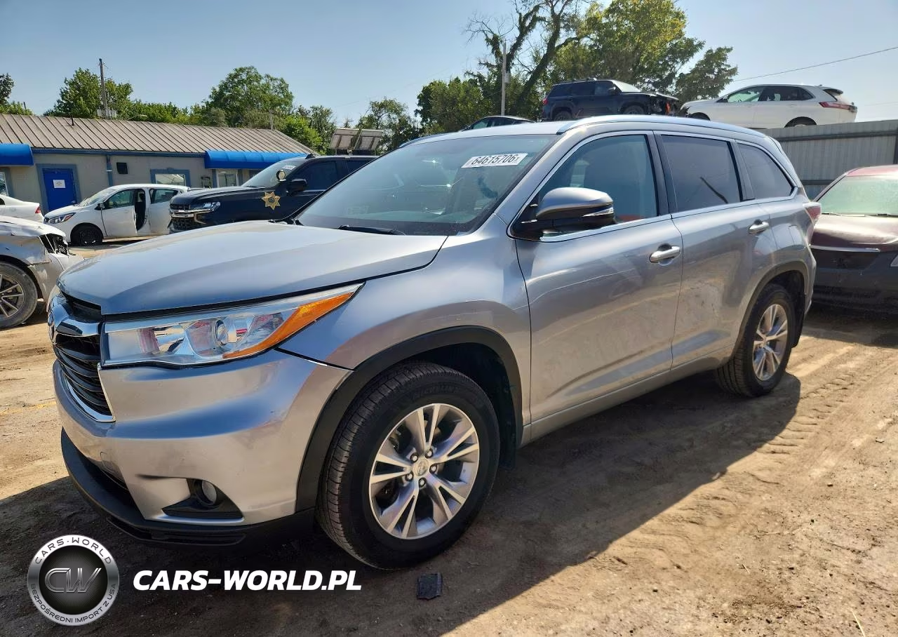 2015 Toyota Highlander Xle – zdjęcie 1 z 13