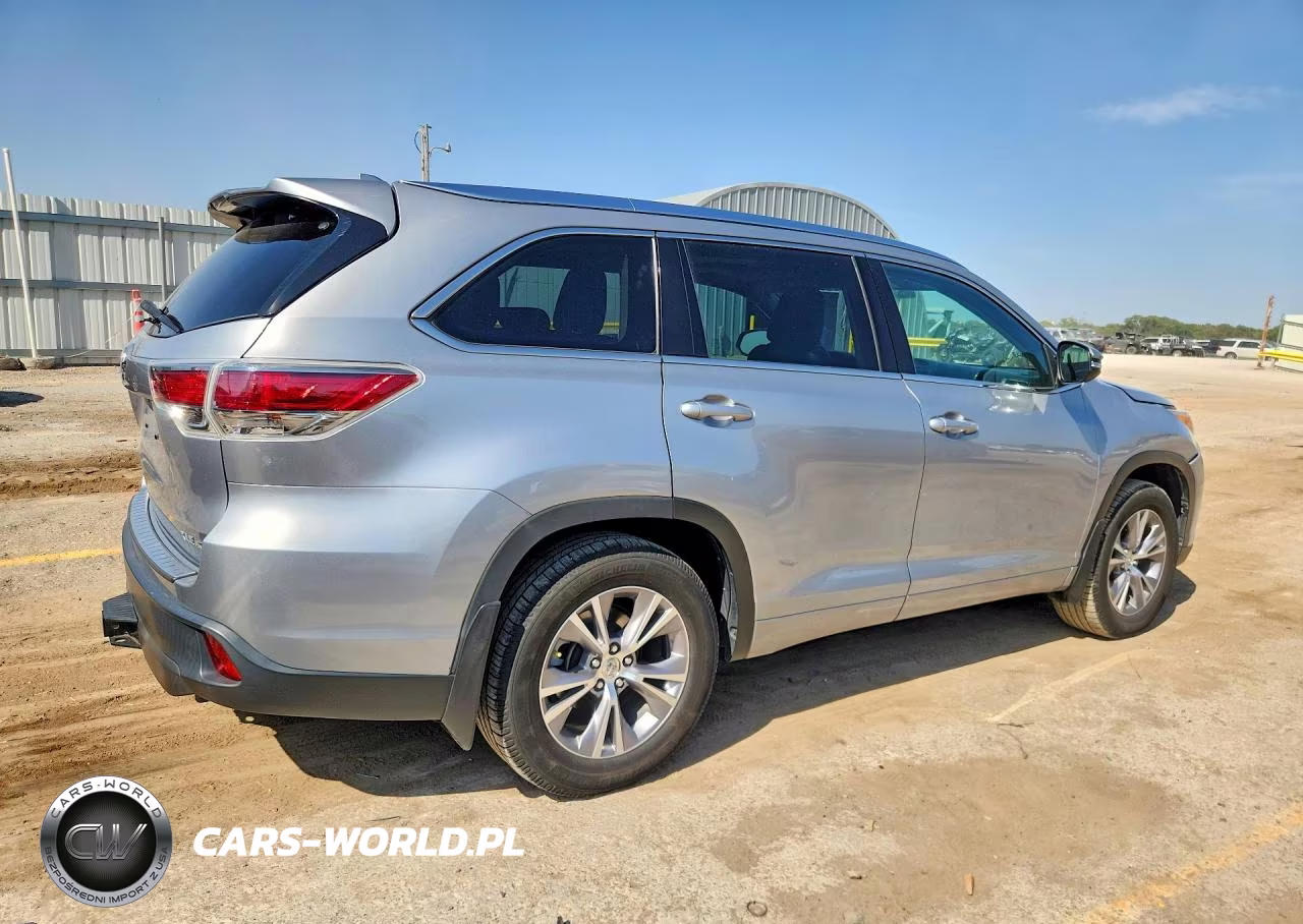 2015 Toyota Highlander Xle VIN:5TDJKRFH2FS197890 - 3