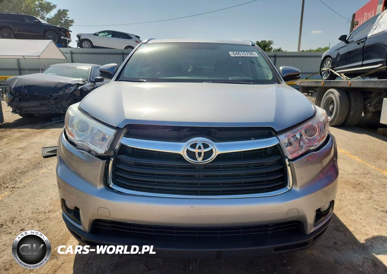 2015 Toyota Highlander Xle VIN:5TDJKRFH2FS197890 - 5