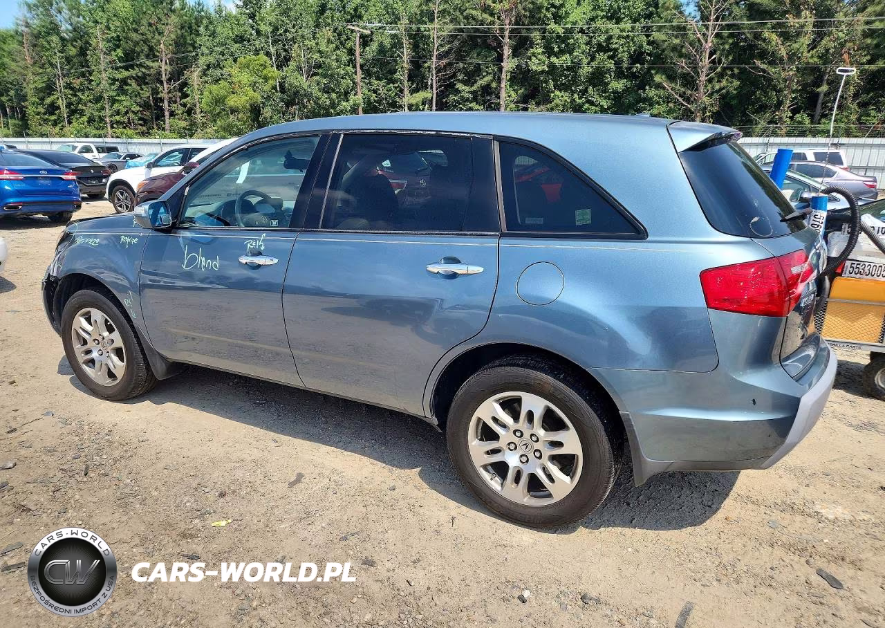 2007 Acura Mdx Technology VIN:2HNYD28467H506250 - 2