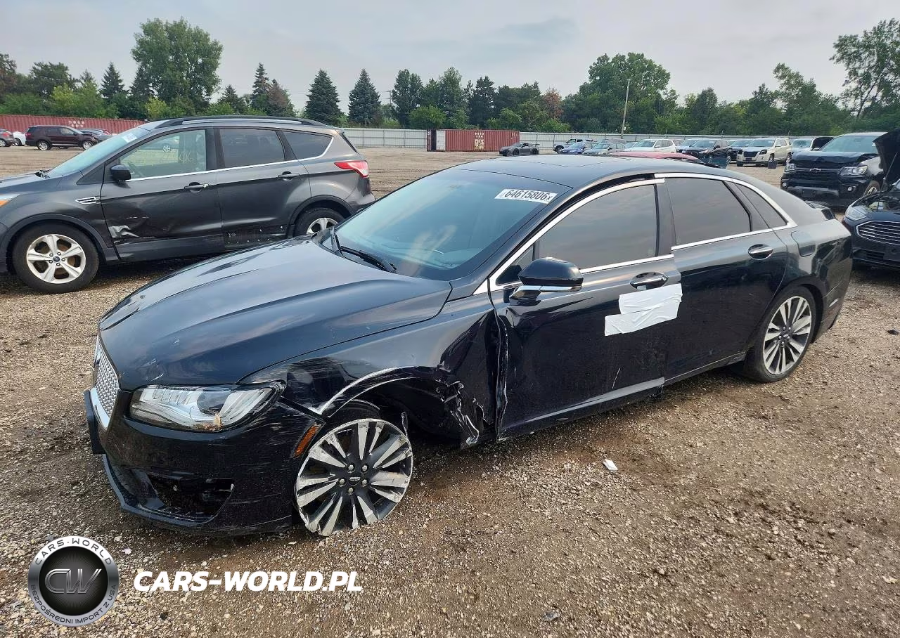2017 Lincoln Mkz Select VIN:3LN6L5D95HR621846 - 1