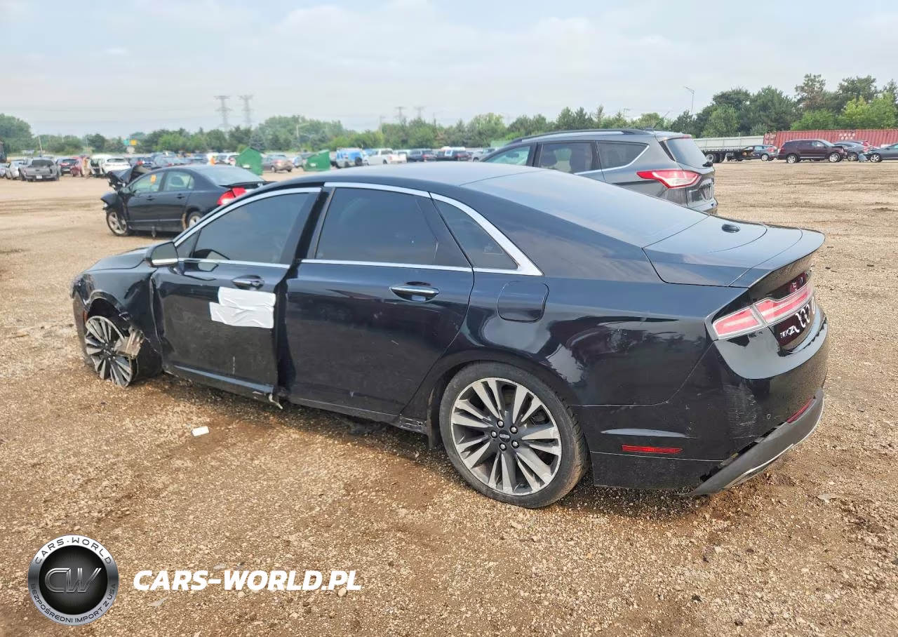 2017 Lincoln Mkz Select VIN:3LN6L5D95HR621846 - 2