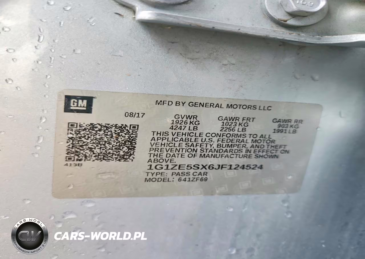 2018 Chevrolet Malibu Premier VIN:1G1ZE5SX6JF124524 - 12
