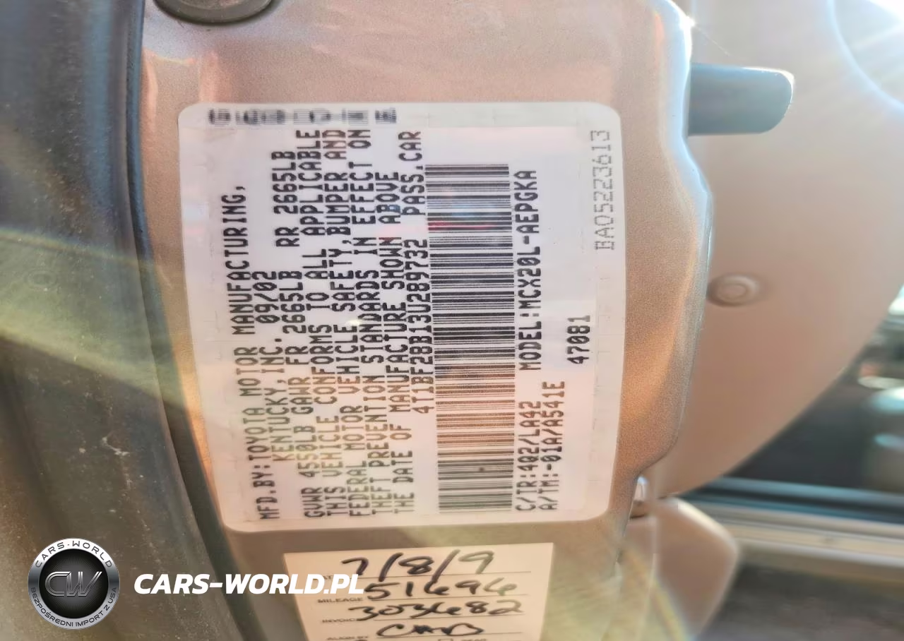 2003 Toyota Avalon Xls VIN:4T1BF28B13U289732 - 12