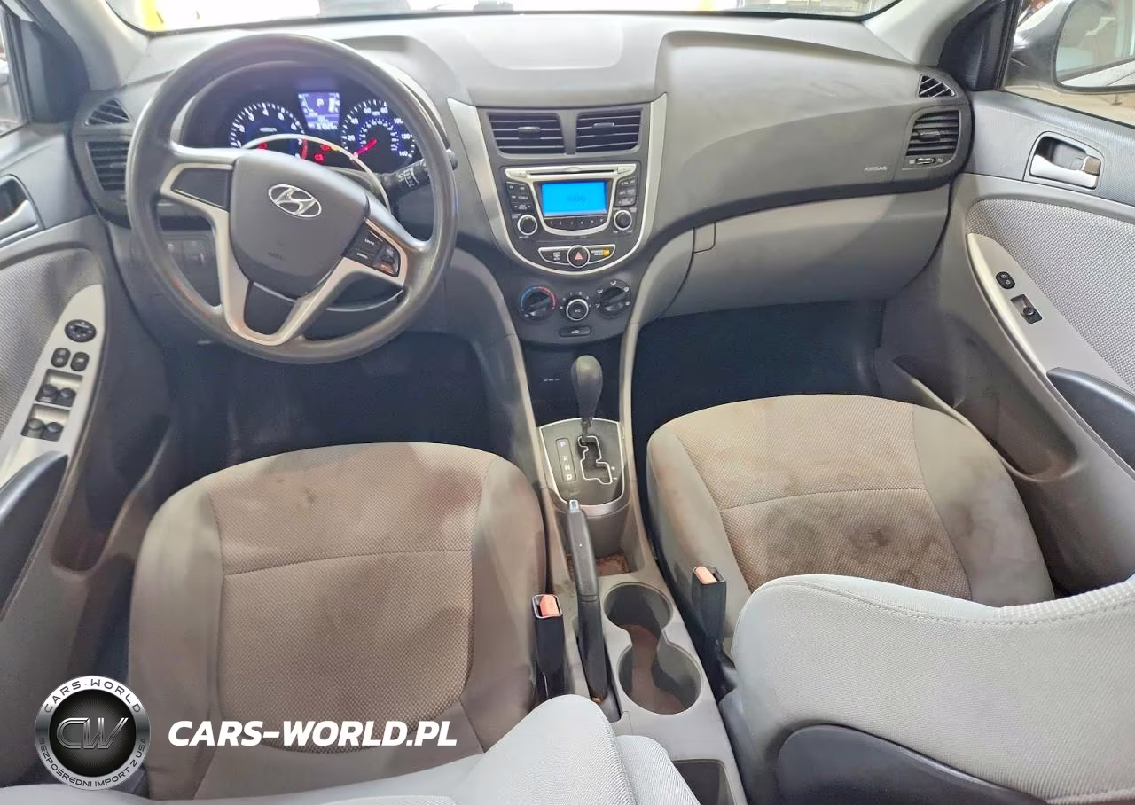 2013 Hyundai Accent Gs VIN:KMHCT5AE6DU114638 - 8