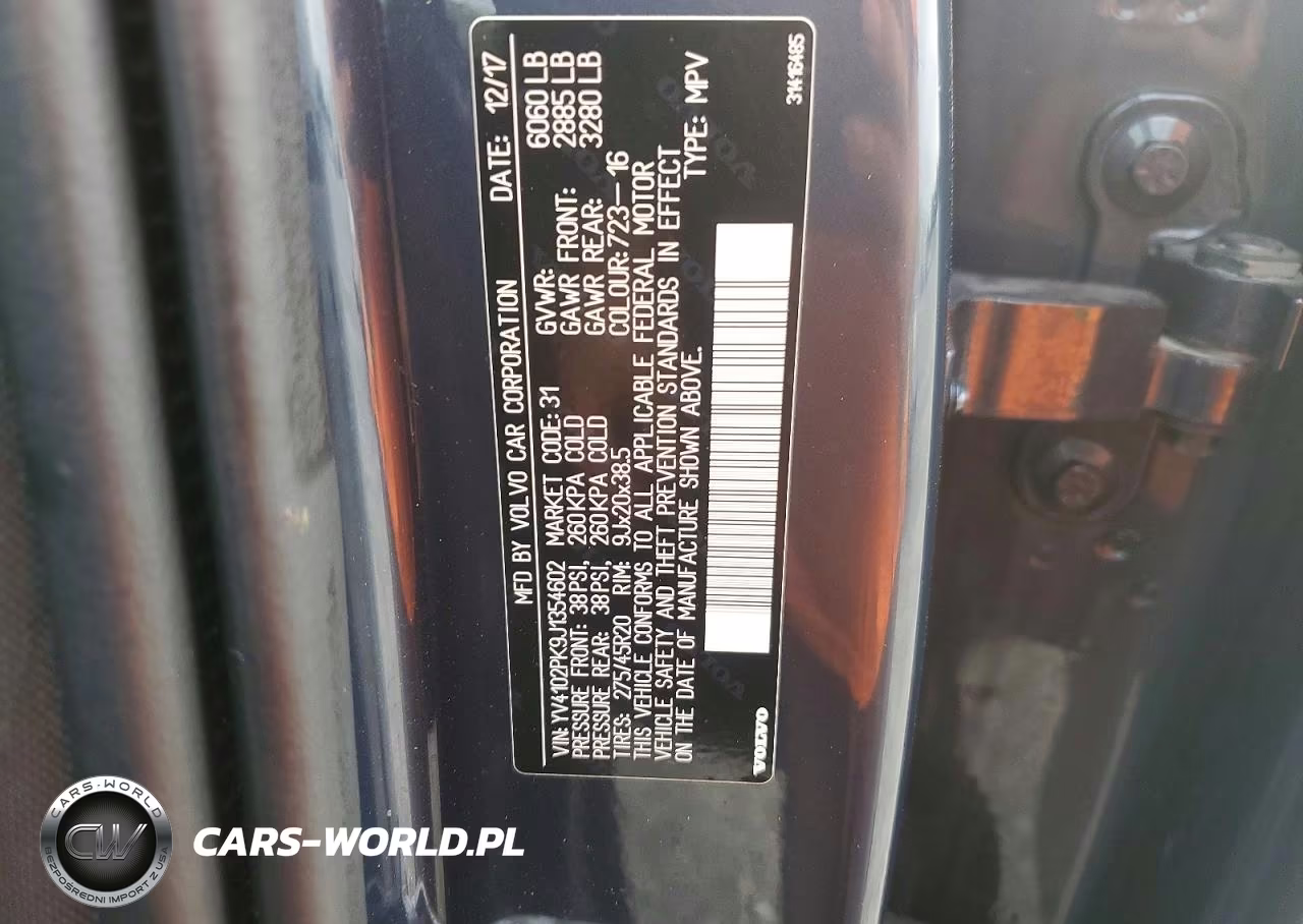2018 Volvo Xc90 T5 VIN:YV4102PK9J1354602 - 14