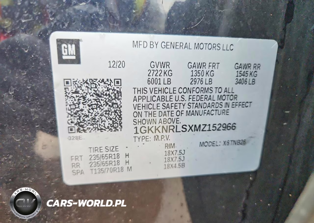 2021 GMC Acadia Sle VIN:1GKKNRLSXMZ152966 - 14