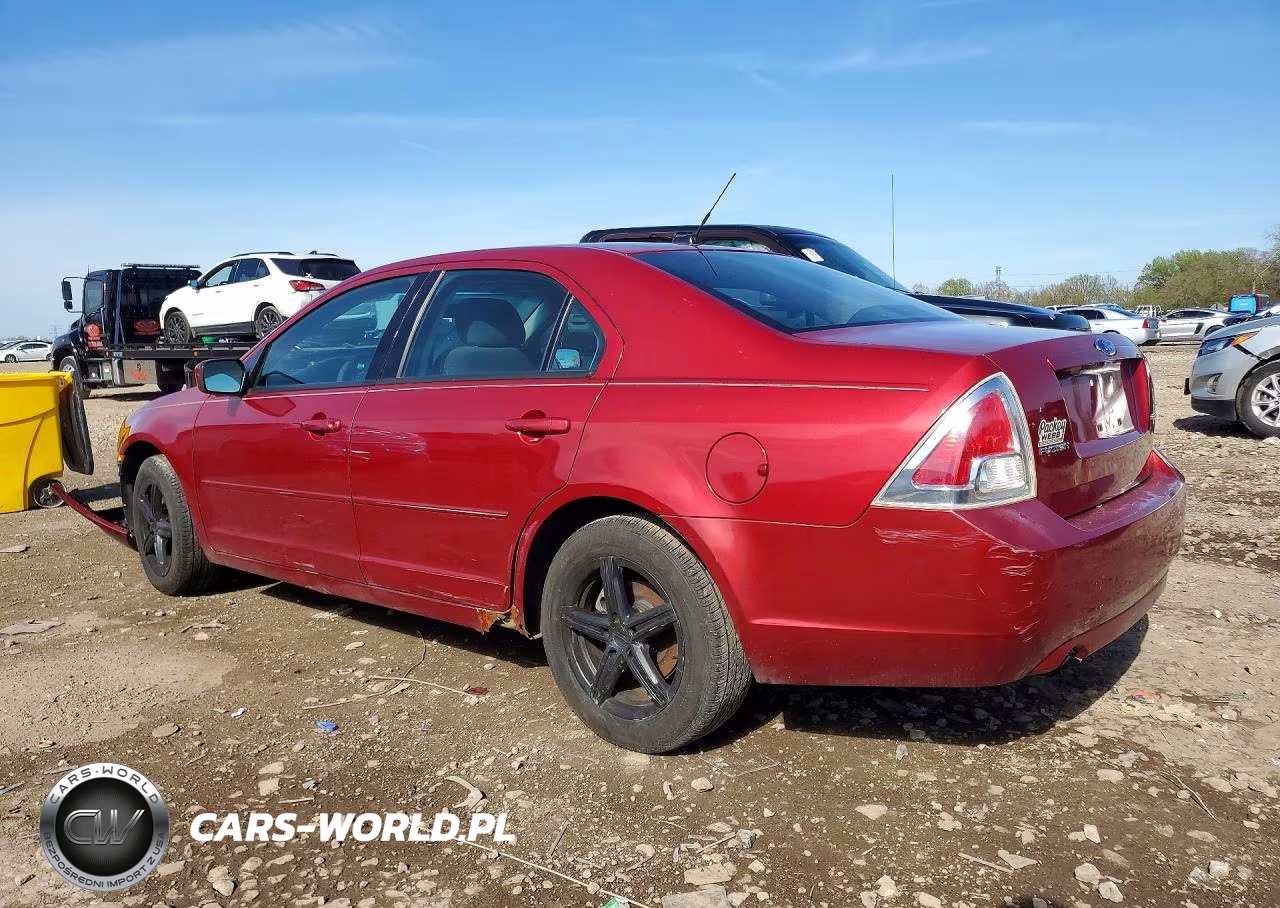 2008 Ford Fusion Se VIN:3FAHP07138R125993 - 2