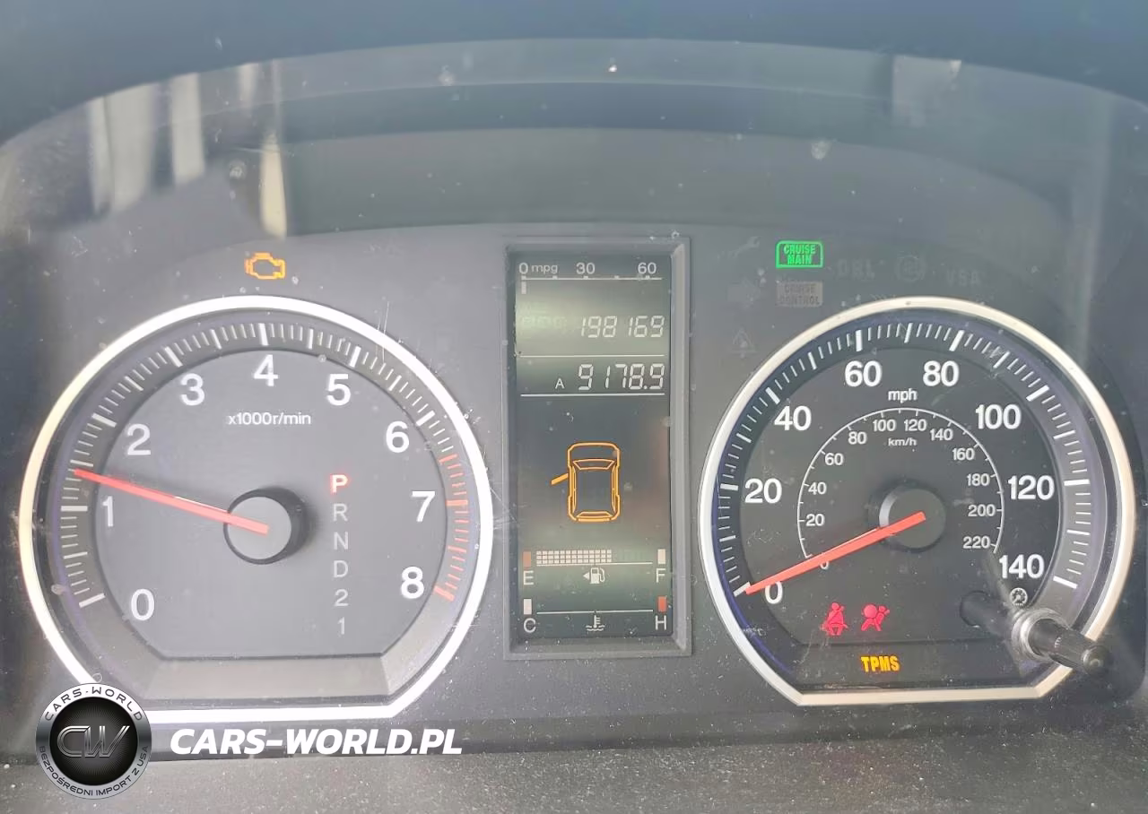 2009 Honda Cr-V Lx VIN:3CZRE38309G700662 - 9