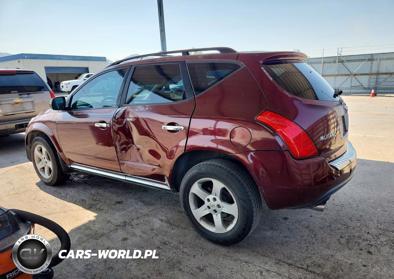 2007 Nissan Murano S VIN:JN8AZ08TX7W528603 - 2
