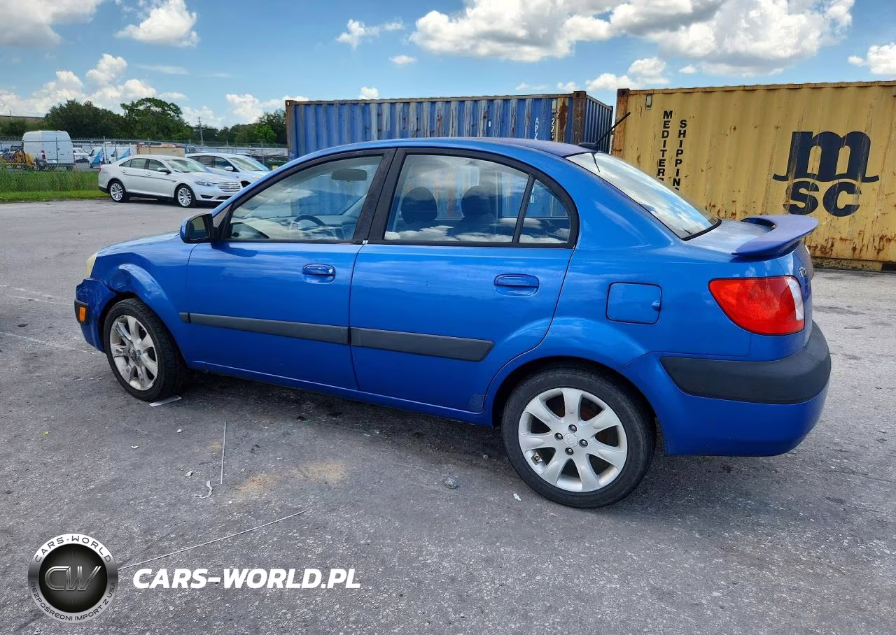 2009 Kia Rio Base VIN:KNADE223196516509 - 2