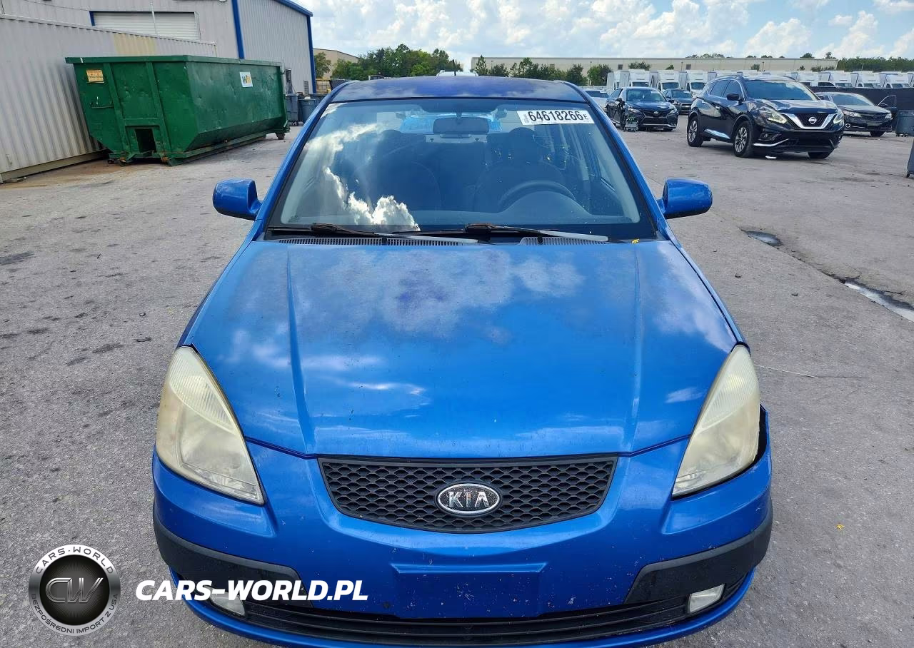 2009 Kia Rio Base VIN:KNADE223196516509 - 5