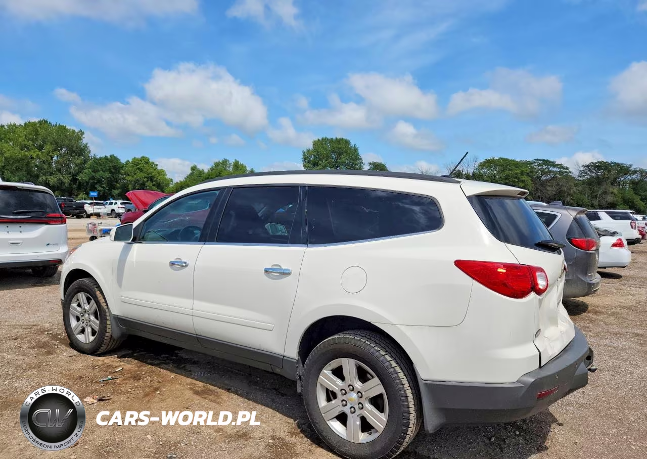 2012 Chevrolet Traverse Lt VIN:1GNKRGED7CJ255558 - 2