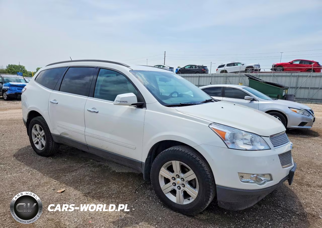 2012 Chevrolet Traverse Lt VIN:1GNKRGED7CJ255558 - 4