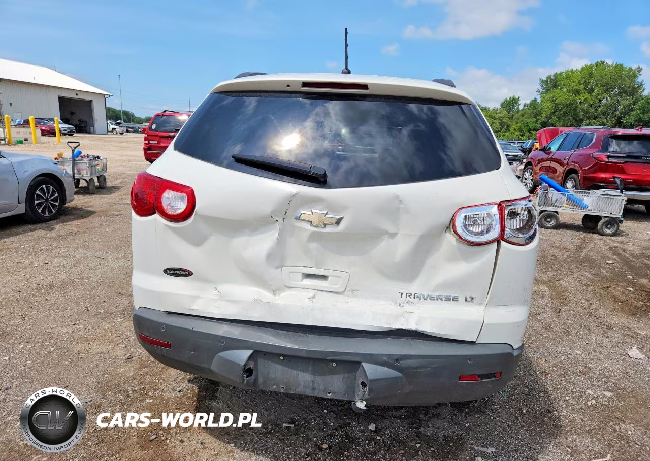 2012 Chevrolet Traverse Lt VIN:1GNKRGED7CJ255558 - 6