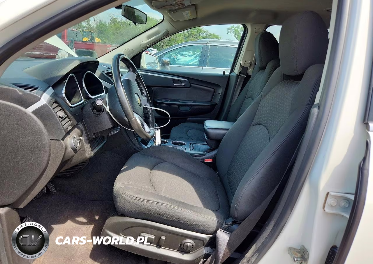 2012 Chevrolet Traverse Lt VIN:1GNKRGED7CJ255558 - 7