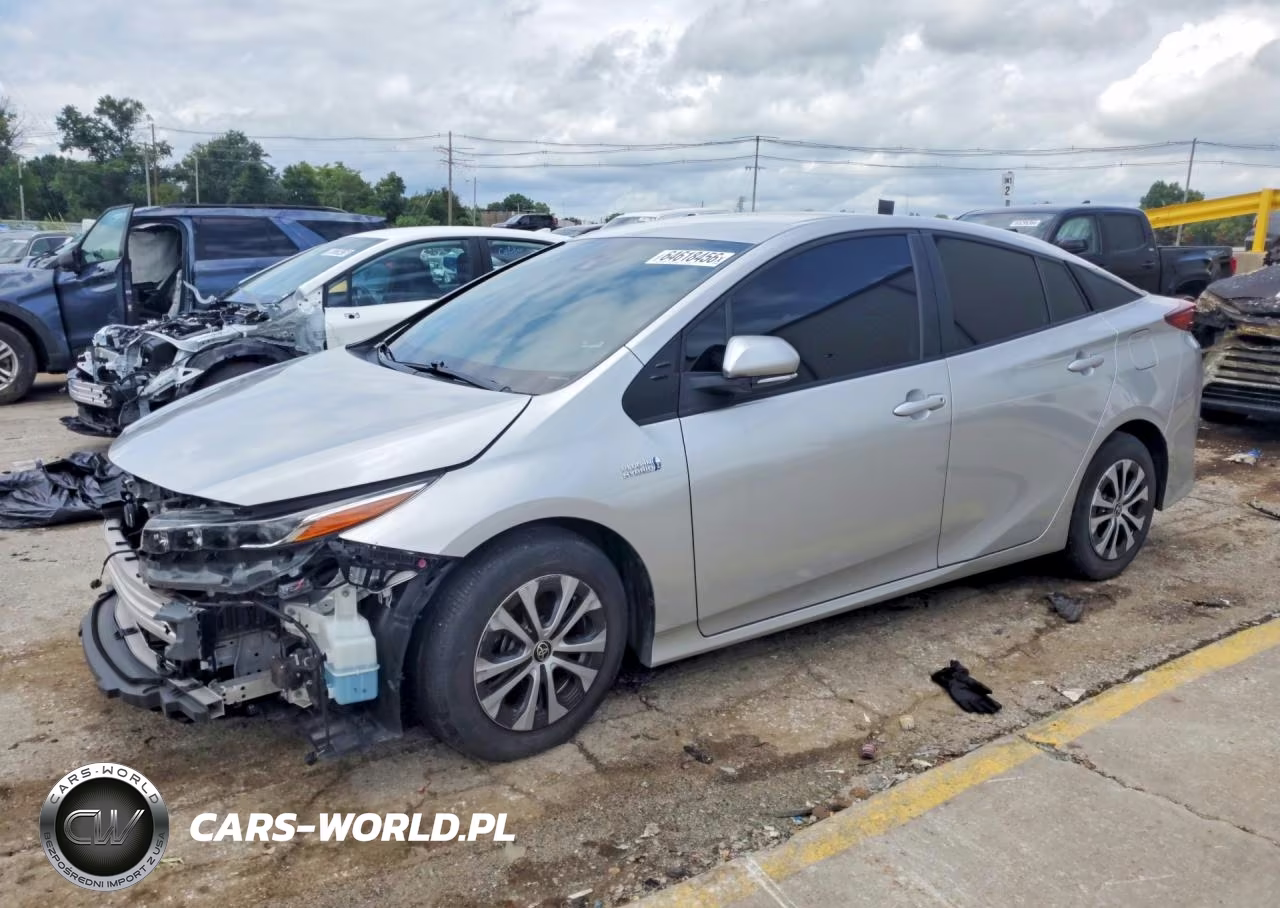 2022 Toyota Prius Prime Le VIN:JTDKAMFPXN3215490 - 1
