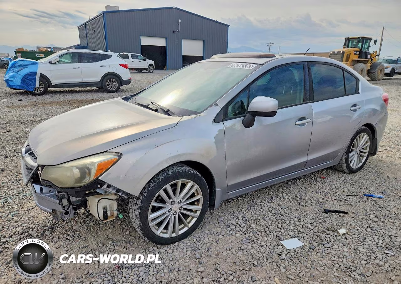 2012 Subaru Impreza Premium VIN:JF1GJAD60CH013813 - 1