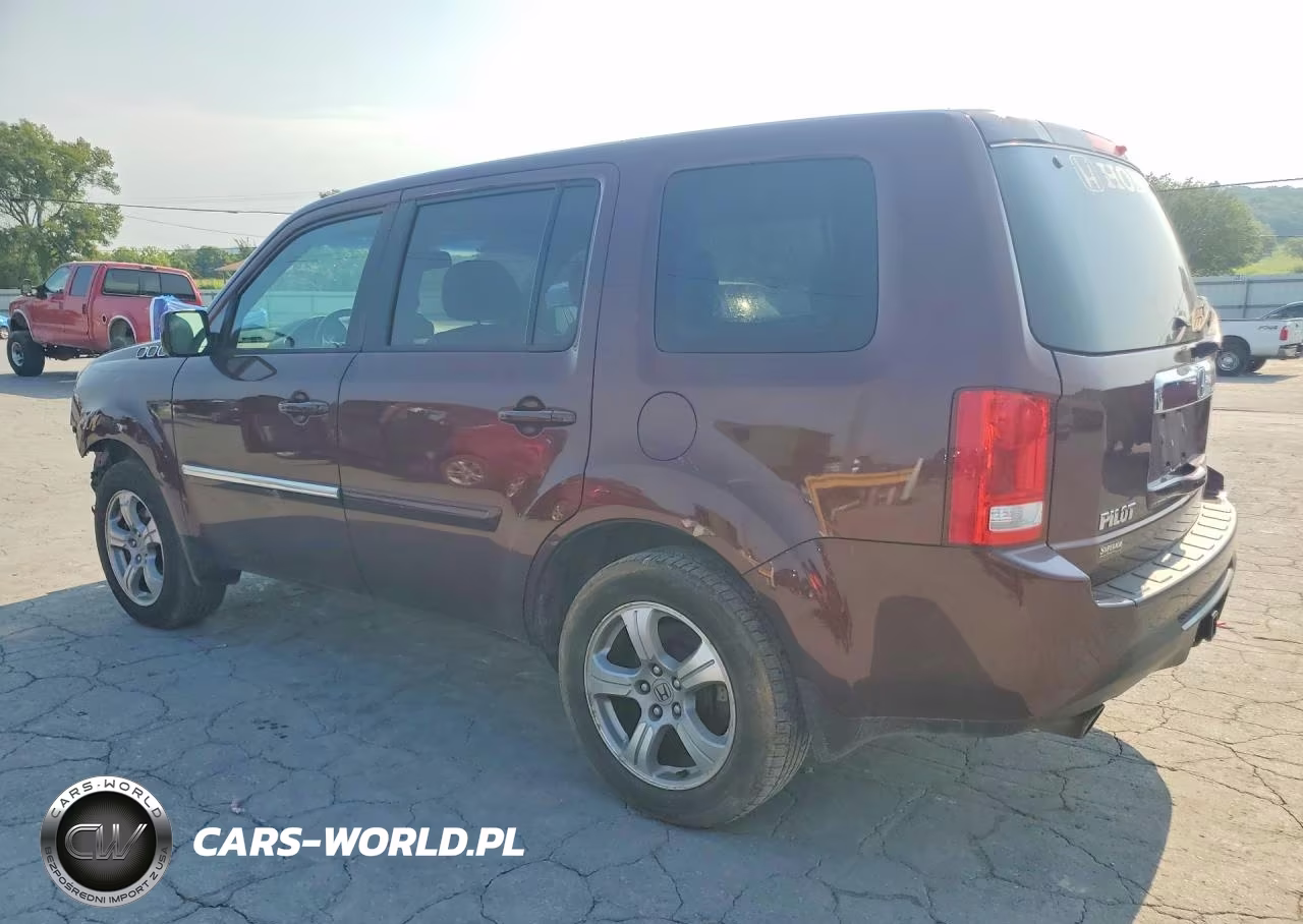 2012 Honda Pilot Exl VIN:5FNYF4H57CB053731 - 2