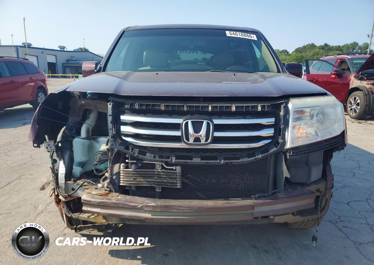 2012 Honda Pilot Exl VIN:5FNYF4H57CB053731 - 5