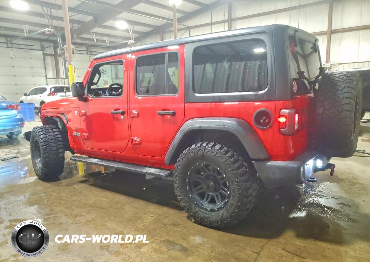 2018 Jeep Wrangler Unlimited Sport VIN:1C4HJXDG3JW287445 - 2