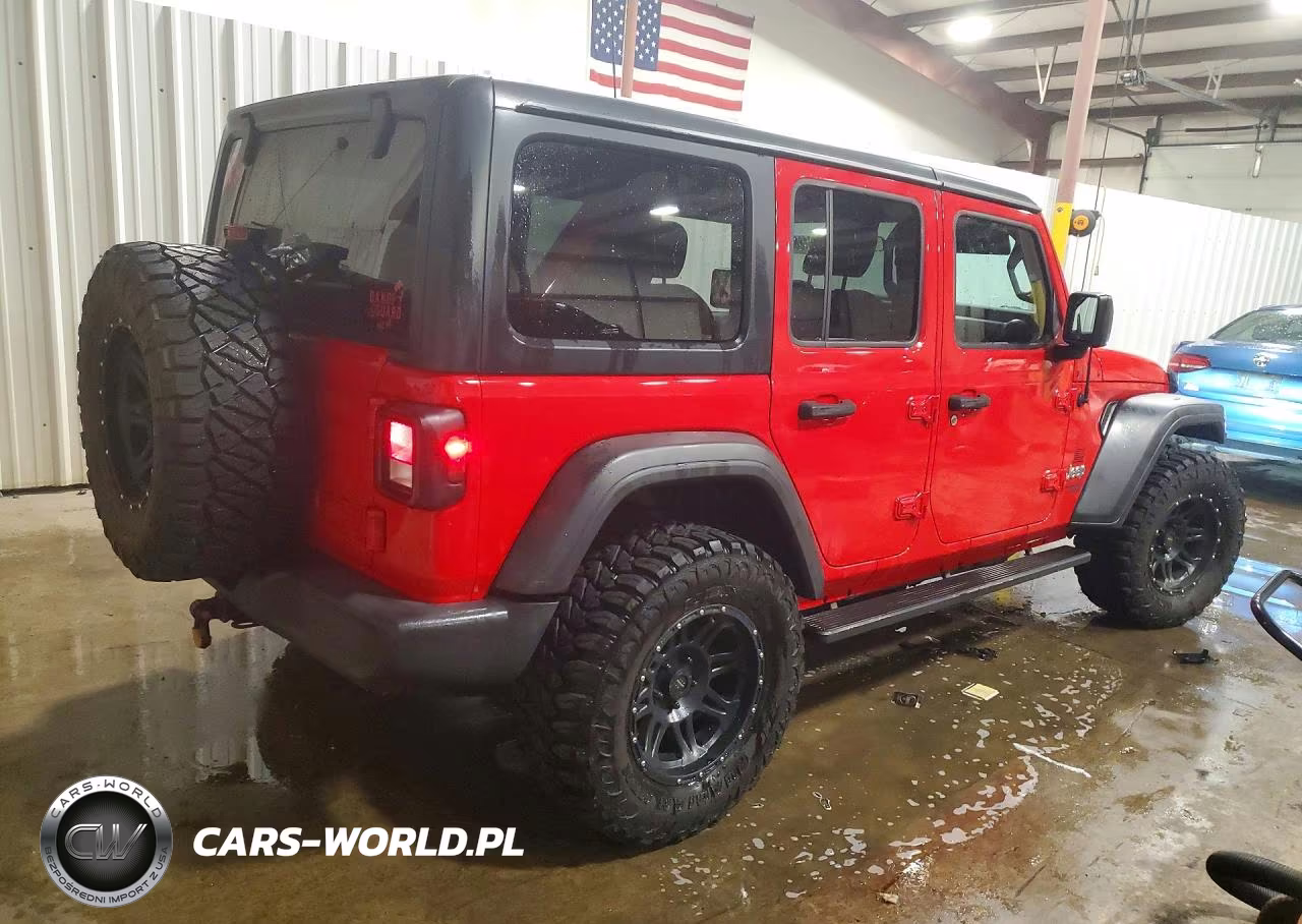 2018 Jeep Wrangler Unlimited Sport VIN:1C4HJXDG3JW287445 - 3