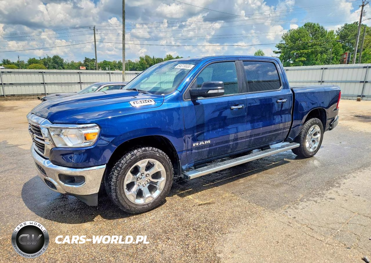 2019 Ram 1500 Big Horn-Lone Star VIN:1C6RRFFG8KN791346 - 1