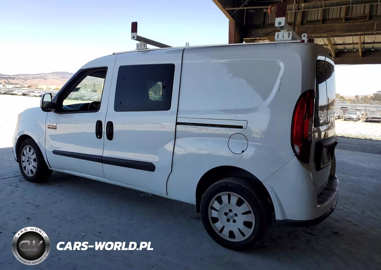 2016 Ram Promaster City Slt Delivery Van VIN:ZFBERFBT3G6C62517 - 2