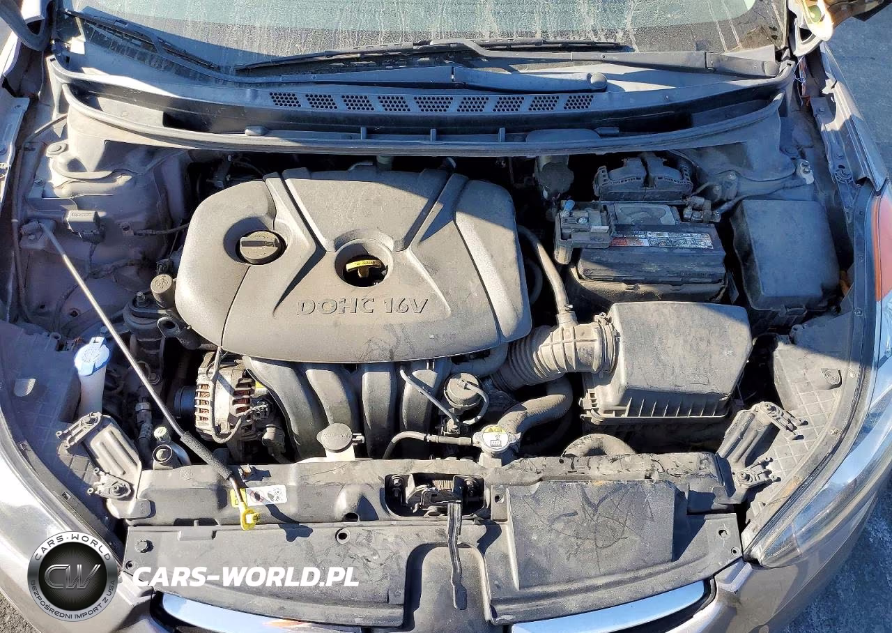 2013 Hyundai Elantra Gls VIN:5NPDH4AEXDH277808 - 11