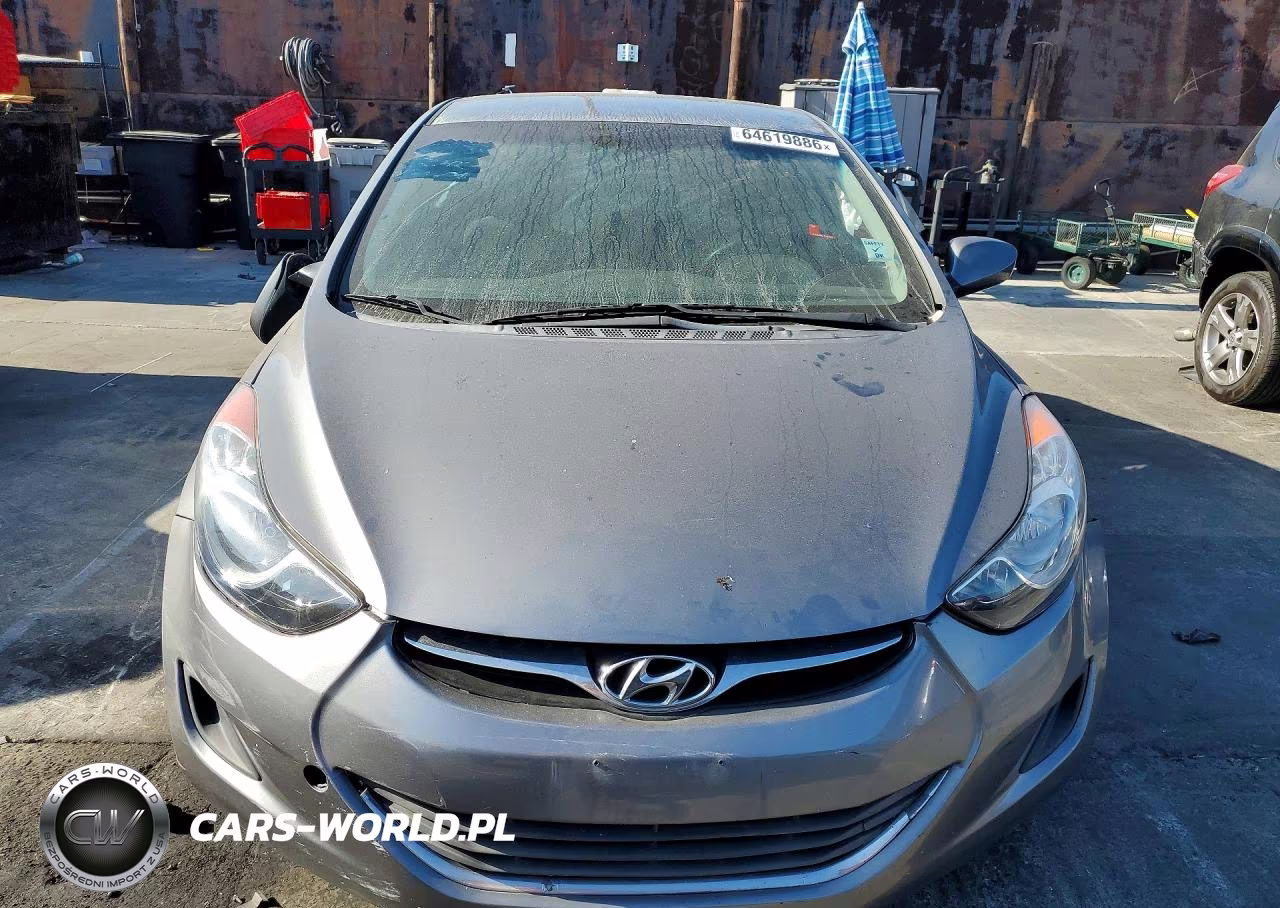 2013 Hyundai Elantra Gls VIN:5NPDH4AEXDH277808 - 5