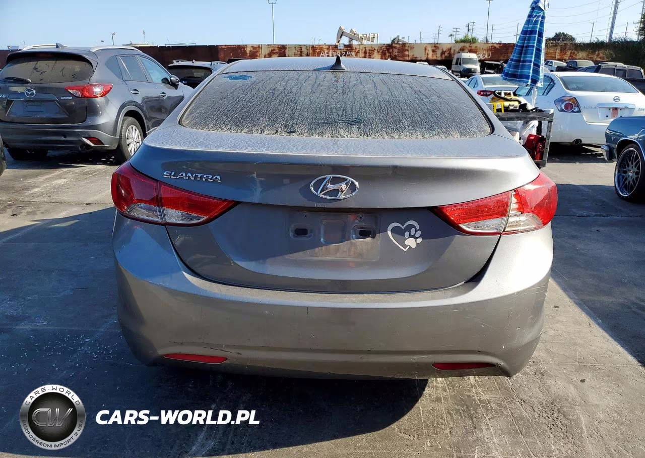 2013 Hyundai Elantra Gls VIN:5NPDH4AEXDH277808 - 6