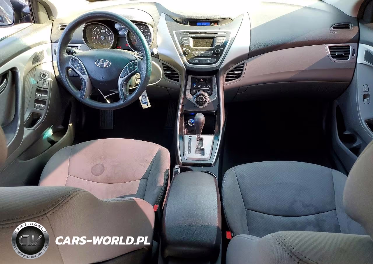 2013 Hyundai Elantra Gls VIN:5NPDH4AEXDH277808 - 8