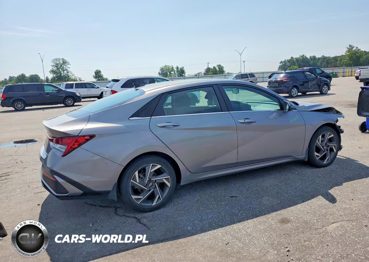 2024 Hyundai Elantra Sel VIN:KMHLS4DG9RU711641 - 3