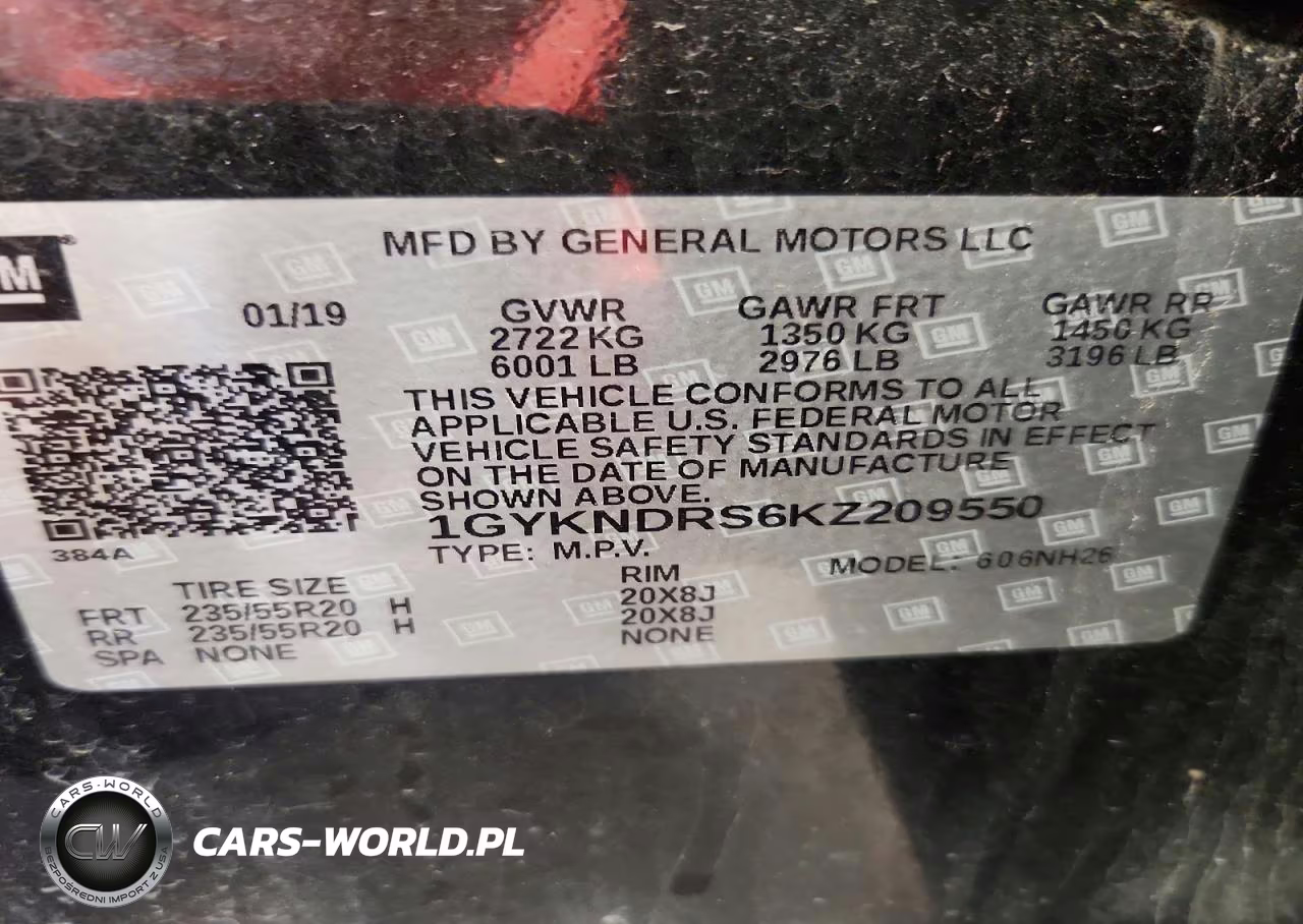 2019 Cadillac Xt5 Luxury VIN:1GYKNDRS6KZ209550 - 13