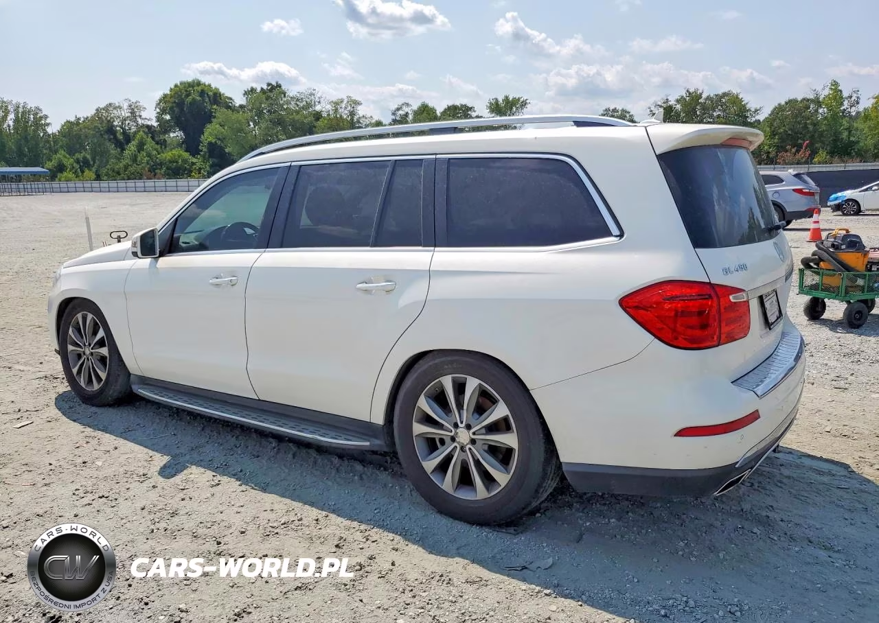 2014 Mercedes-Benz Gl 450 4Matic VIN:4JGDF7CE9EA398192 - 2