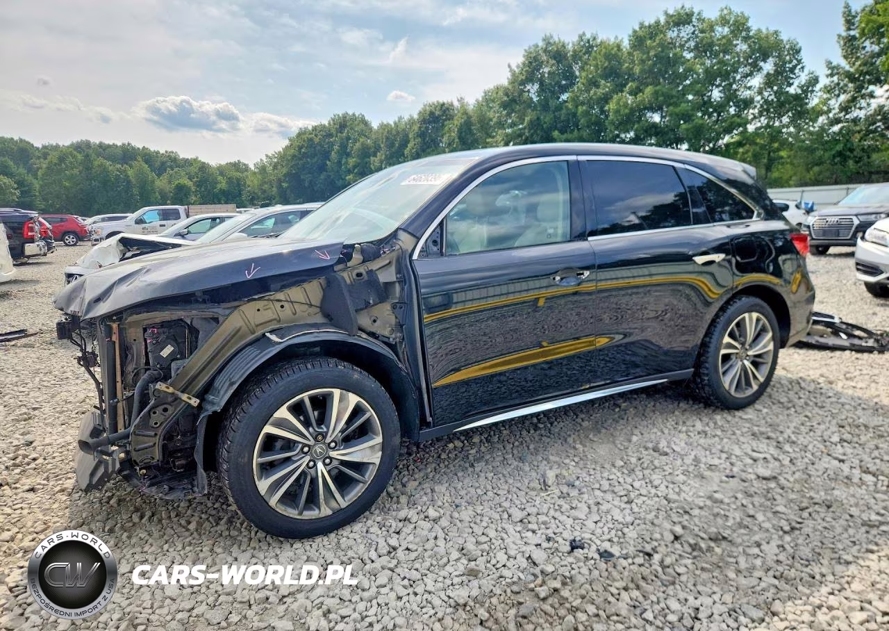 2017 Acura Mdx Technology VIN:5FRYD4H51HB004875 - 1